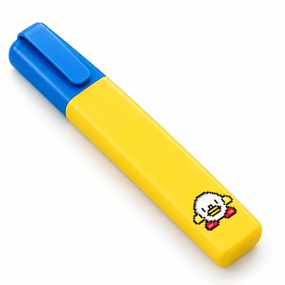 フラット蛍光ペンのコンセプト